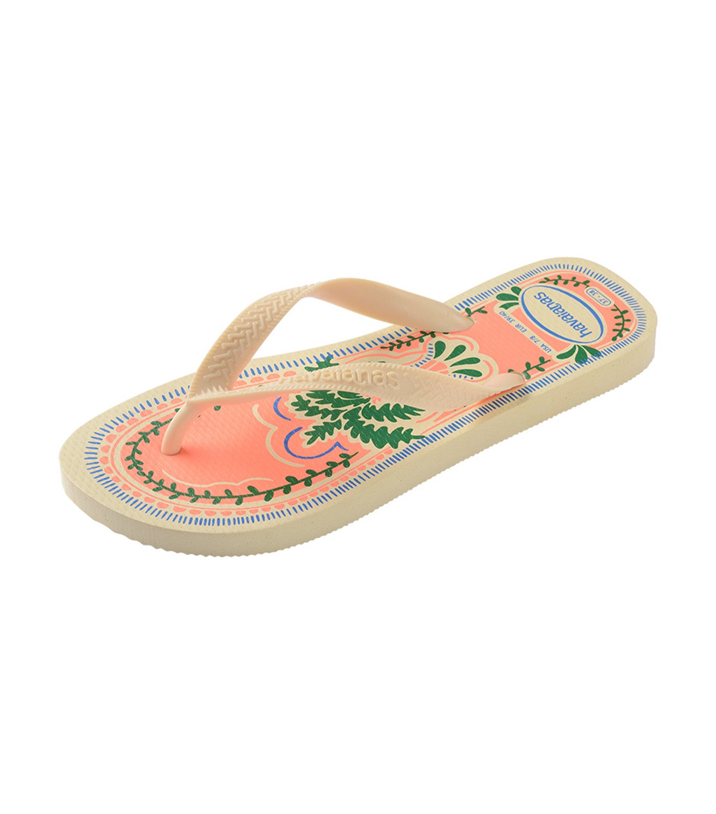 Havaianas Top Summer Vibes Flip Flops Buttercream