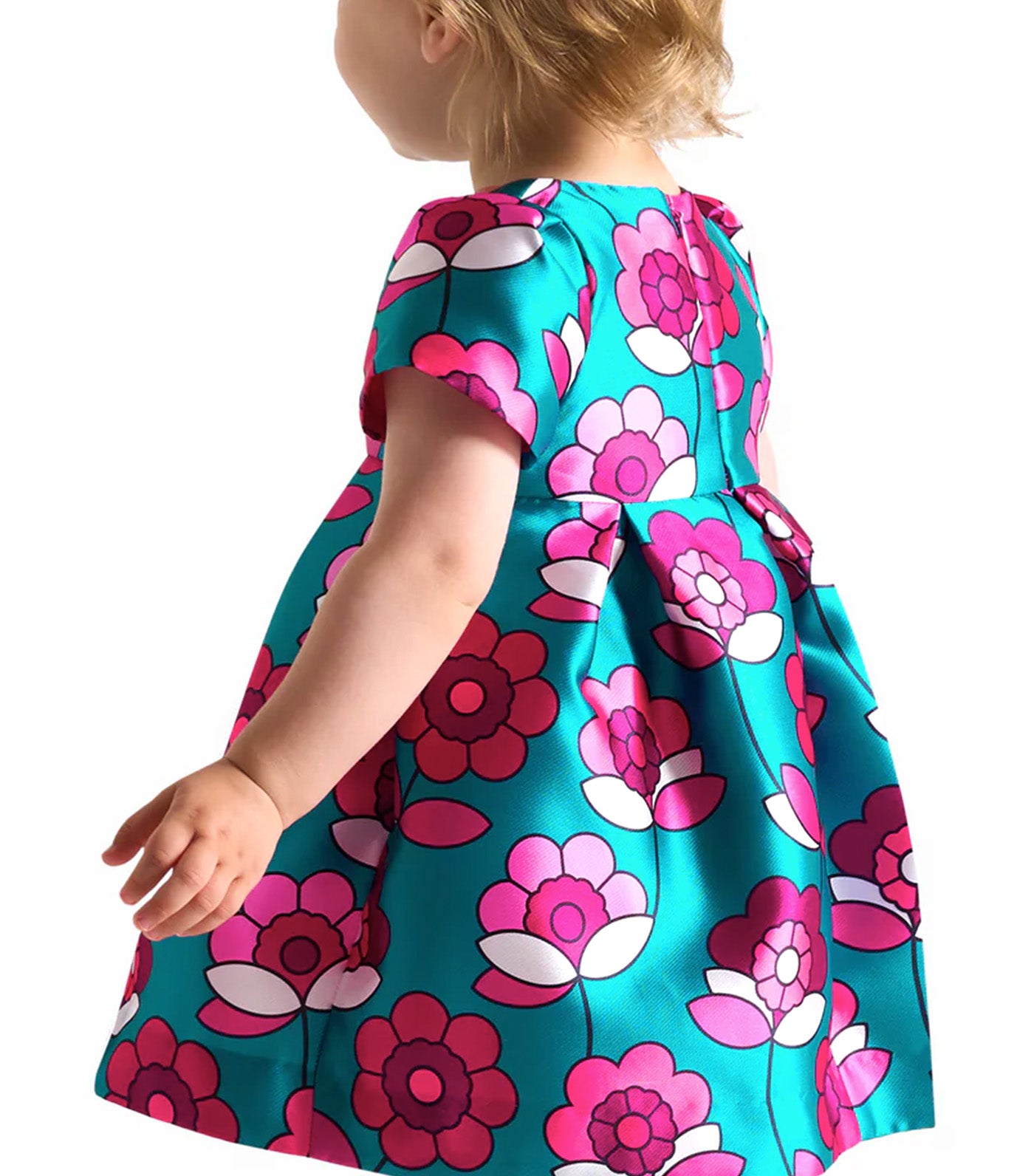 Jacadi Manzira Dress Bleu/Multicolor