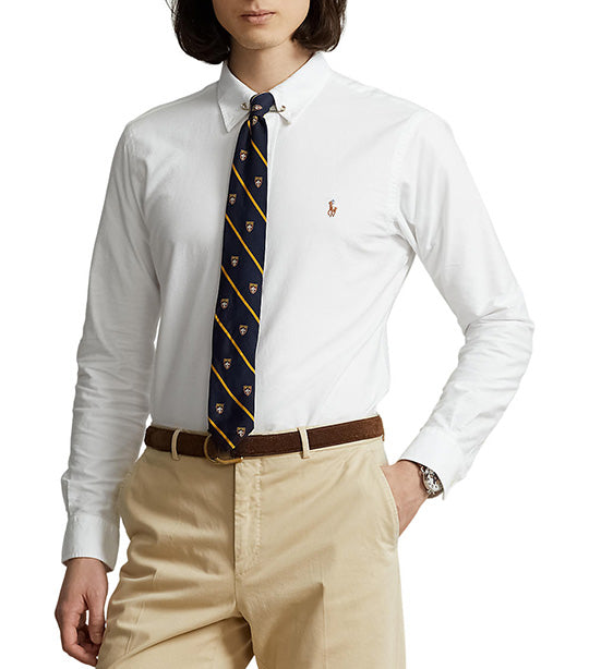 Men's Custom Fit Oxford Shirt White