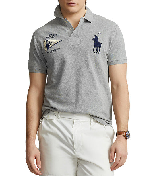 Big pony 2024 mesh polo shirt