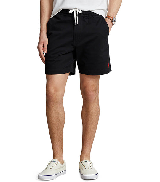 Men's Polo Prepster 6in Stretch Chino Shorts Polo Black