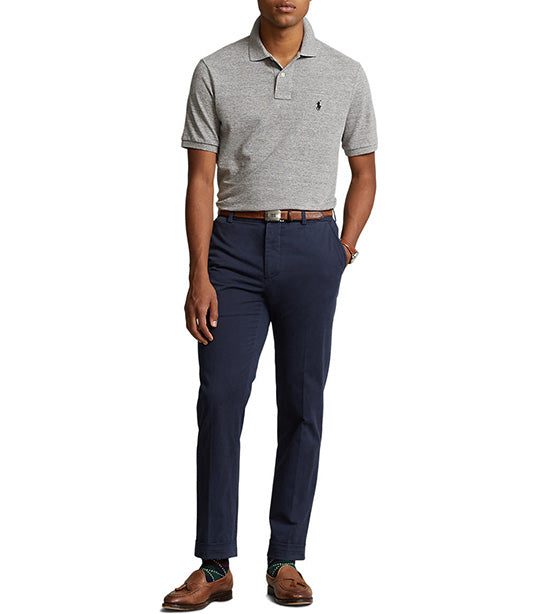 Gray polo shirt outfit best sale