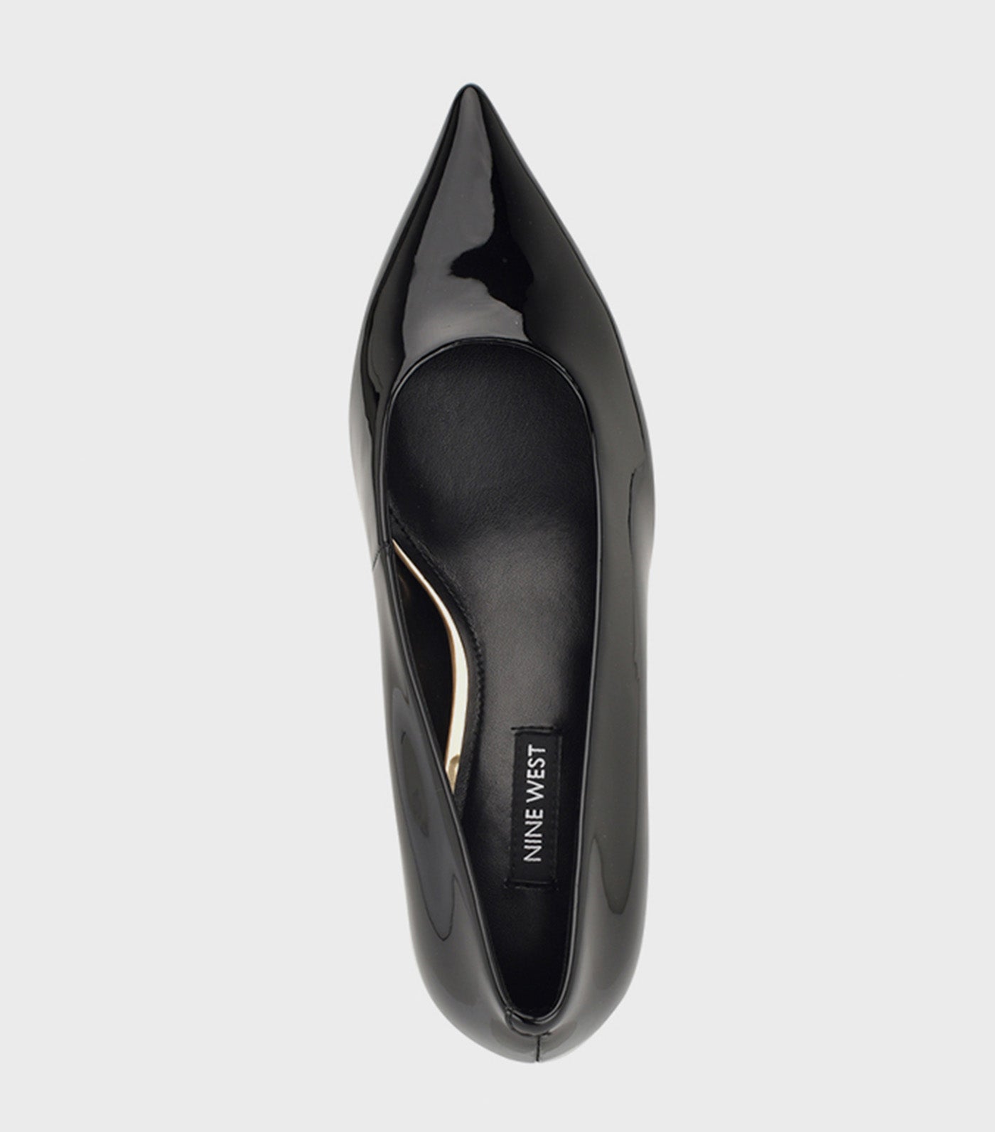 Adalys Glossy Pointed Toe Pumps