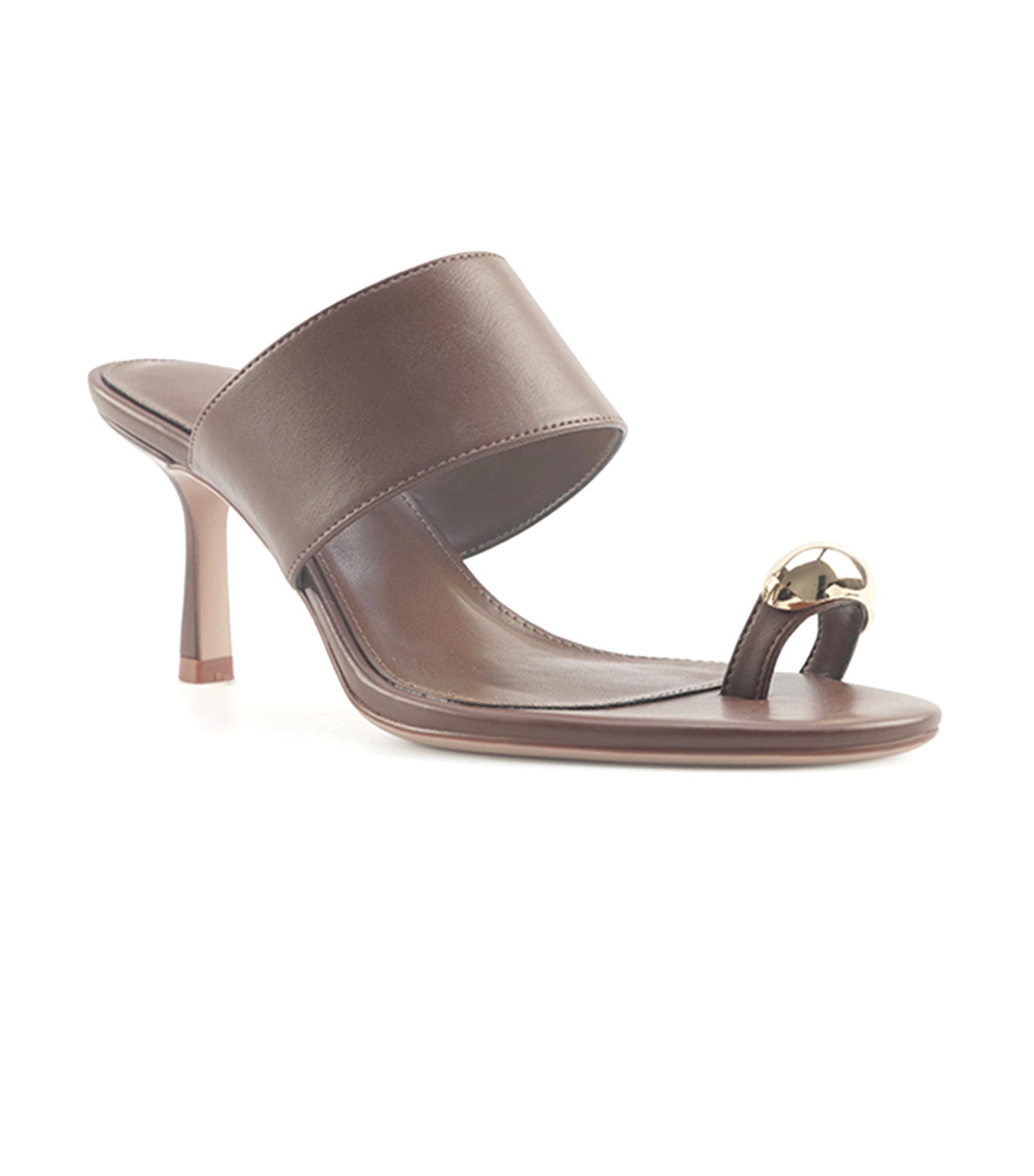 Ondina Solid Heeled Sandals
