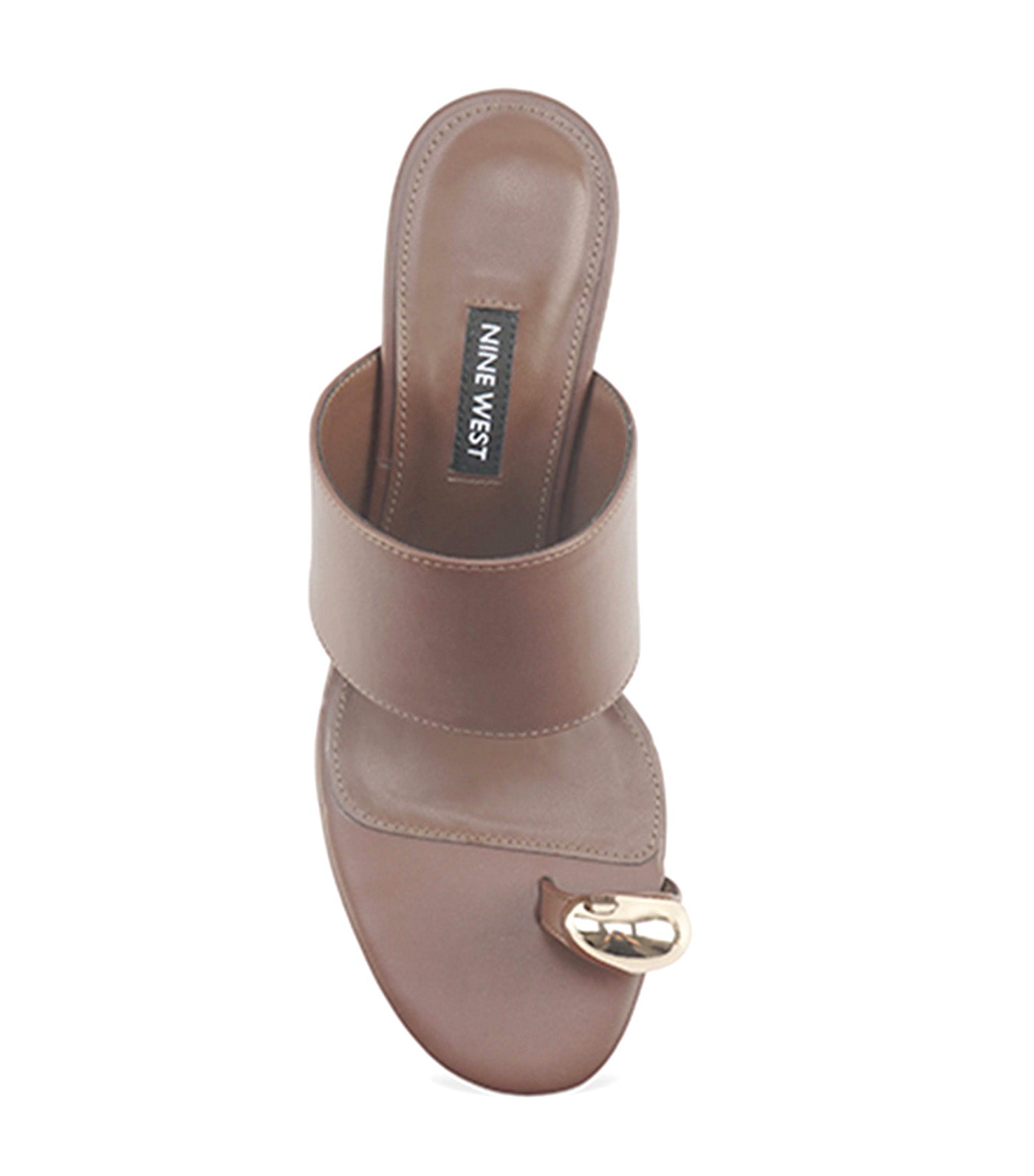 Ondina Solid Heeled Sandals