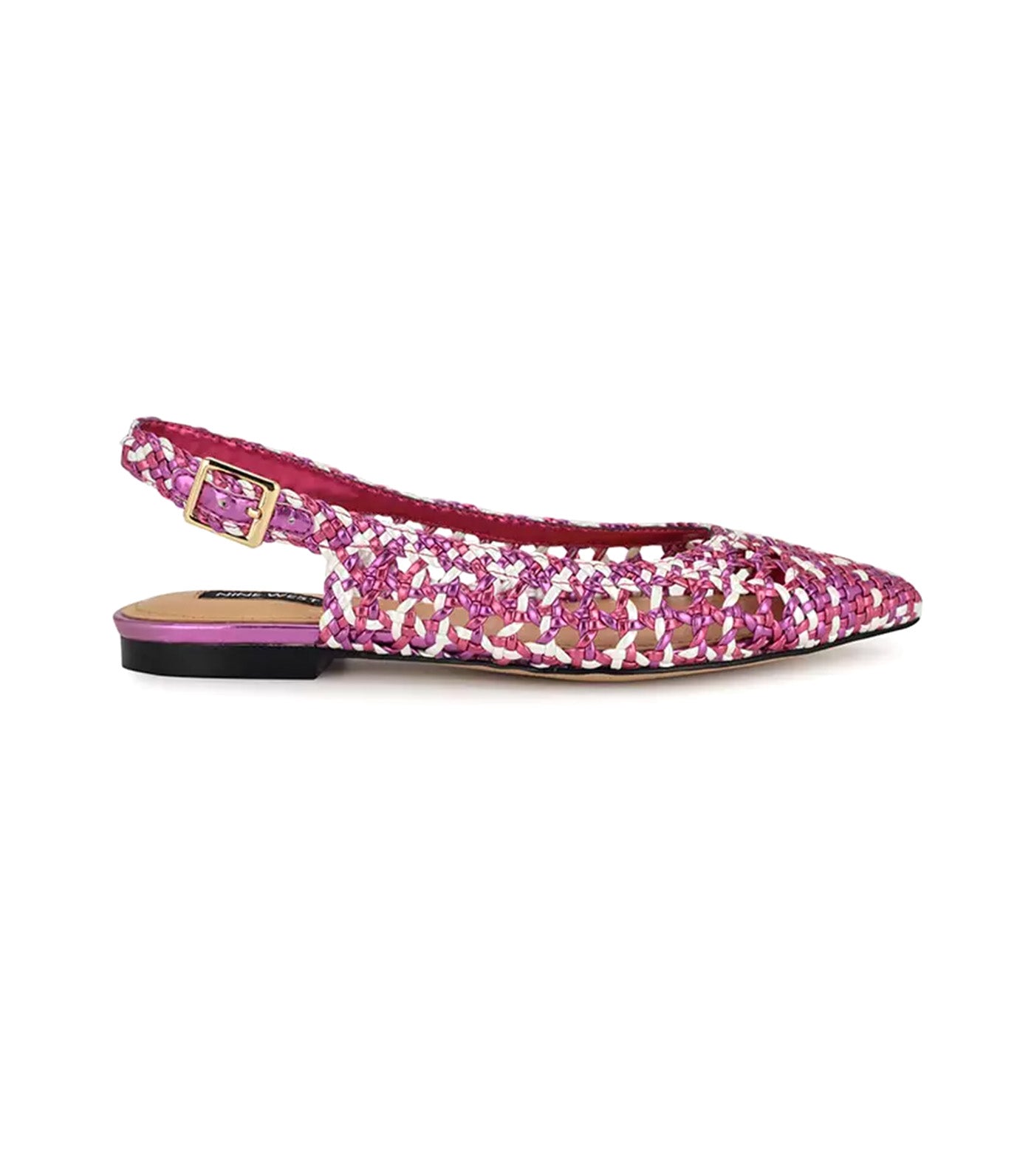 Soel Woven Slingback Flats