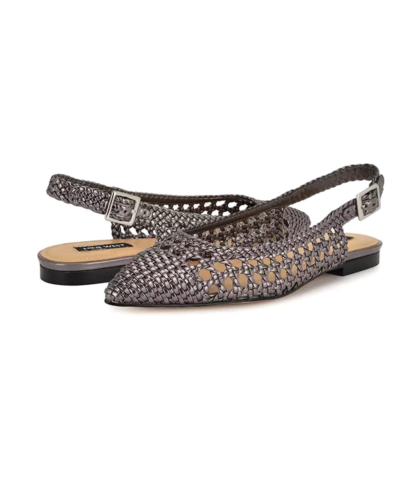 Soel Woven Slingback Flats