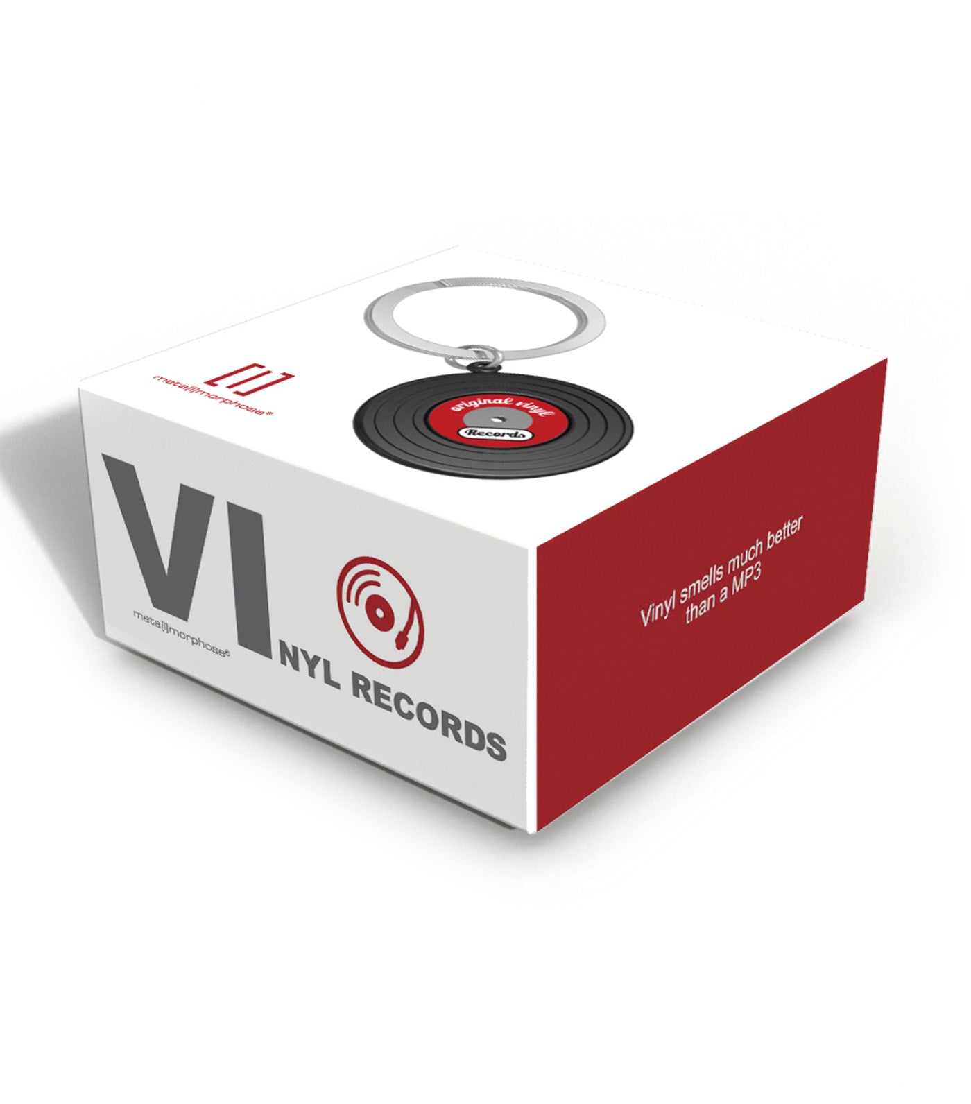 Meta[l]morphose Vinyl Keyring