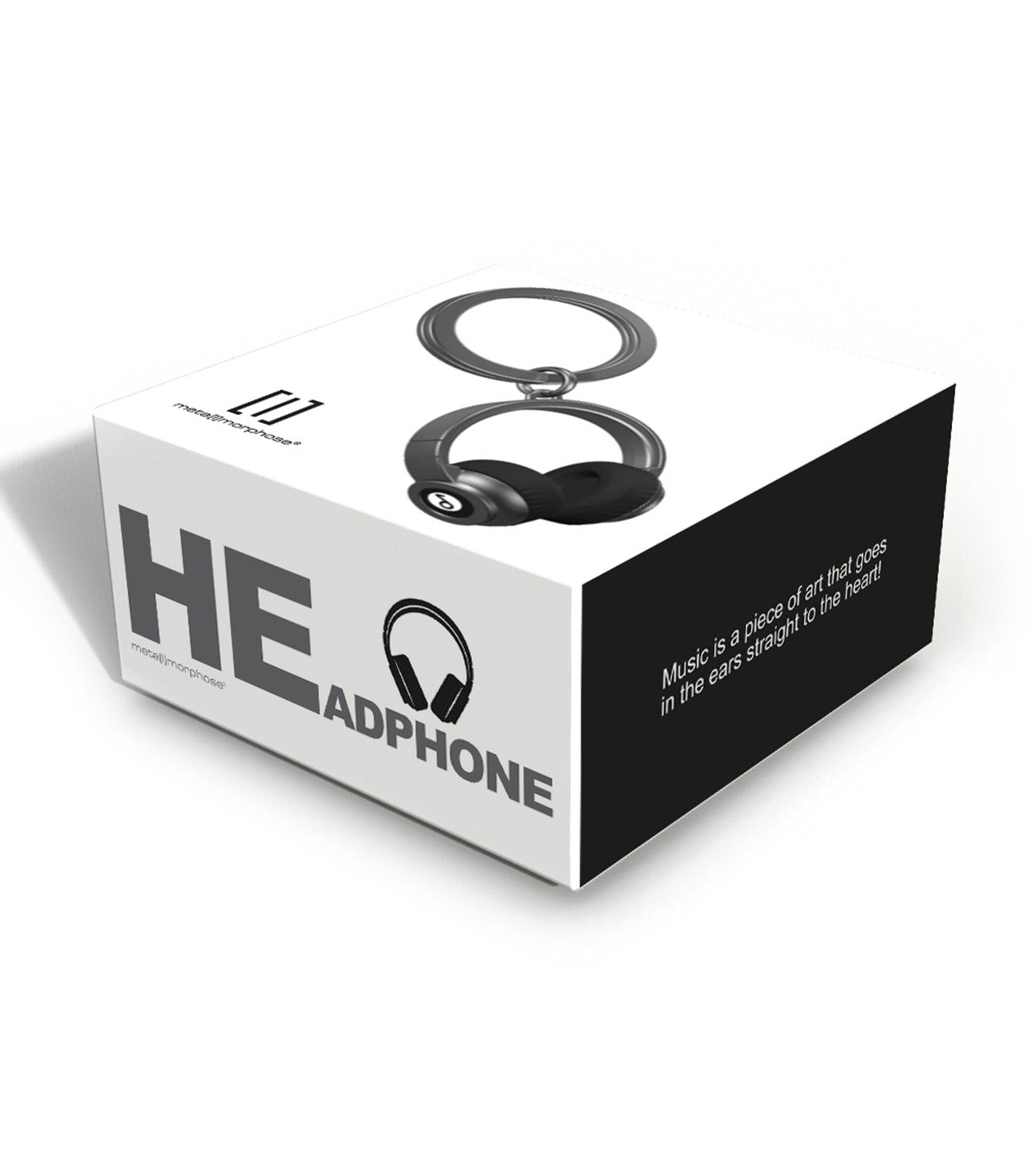 Meta[l]morphose Headphone Keyring Black