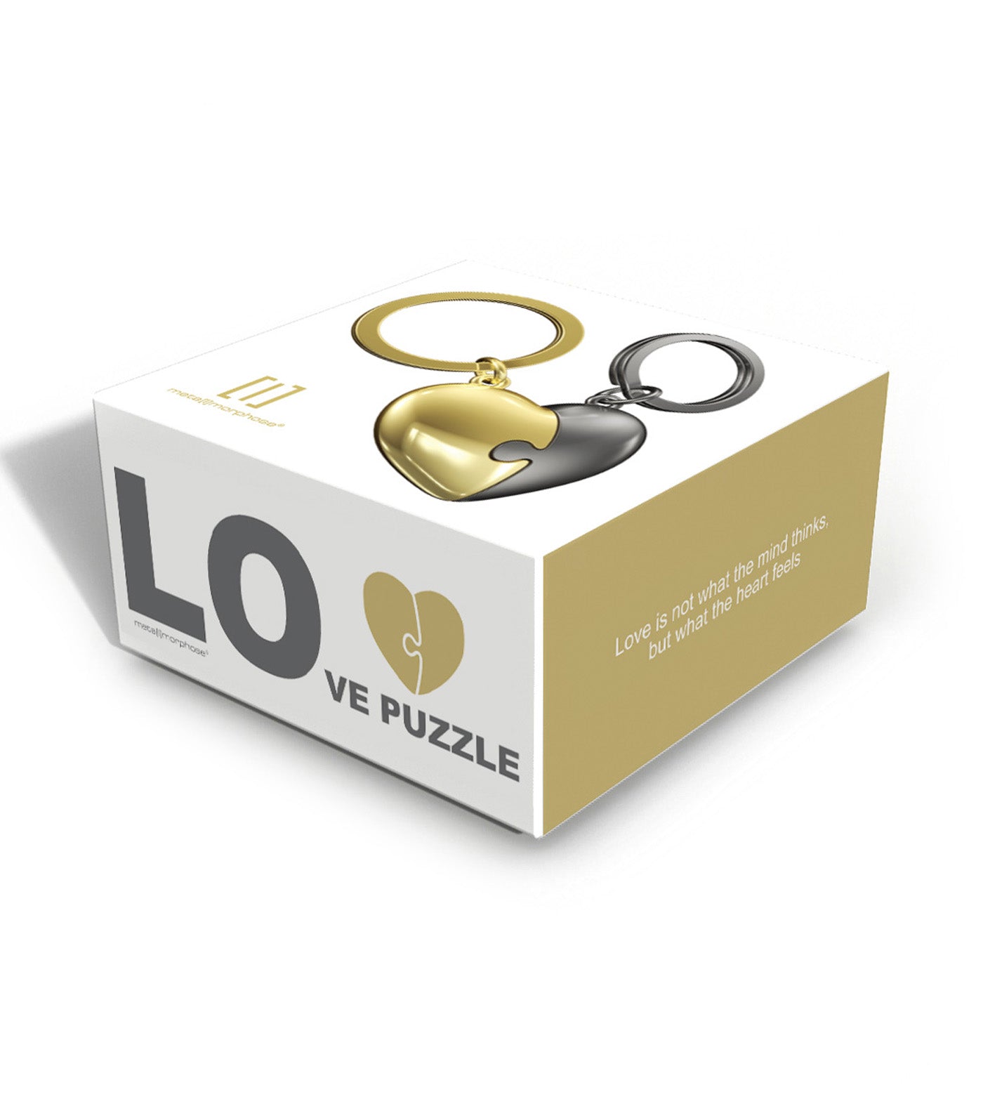 Heart Puzzle (Love) Keyring