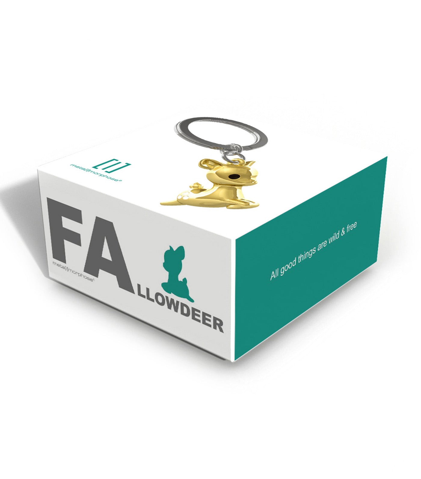 Meta[l]morphose Fawn Keyring