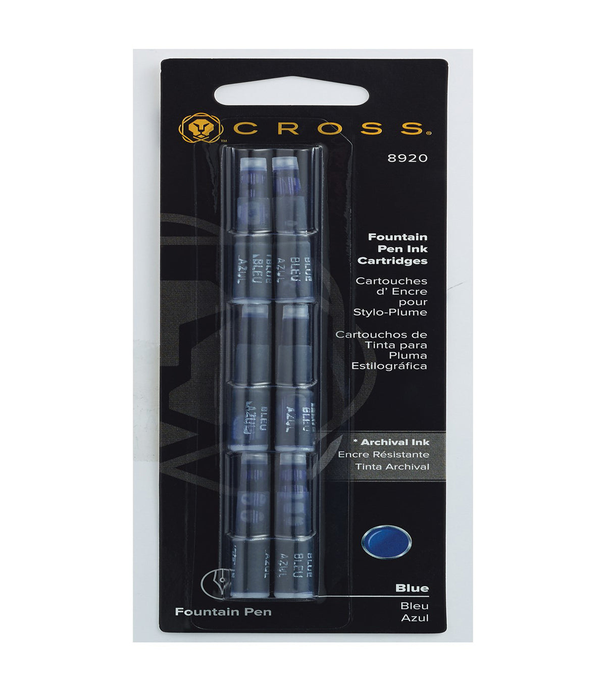 Cross Fountain Pen Ink Cartridge Blue | Rustan's