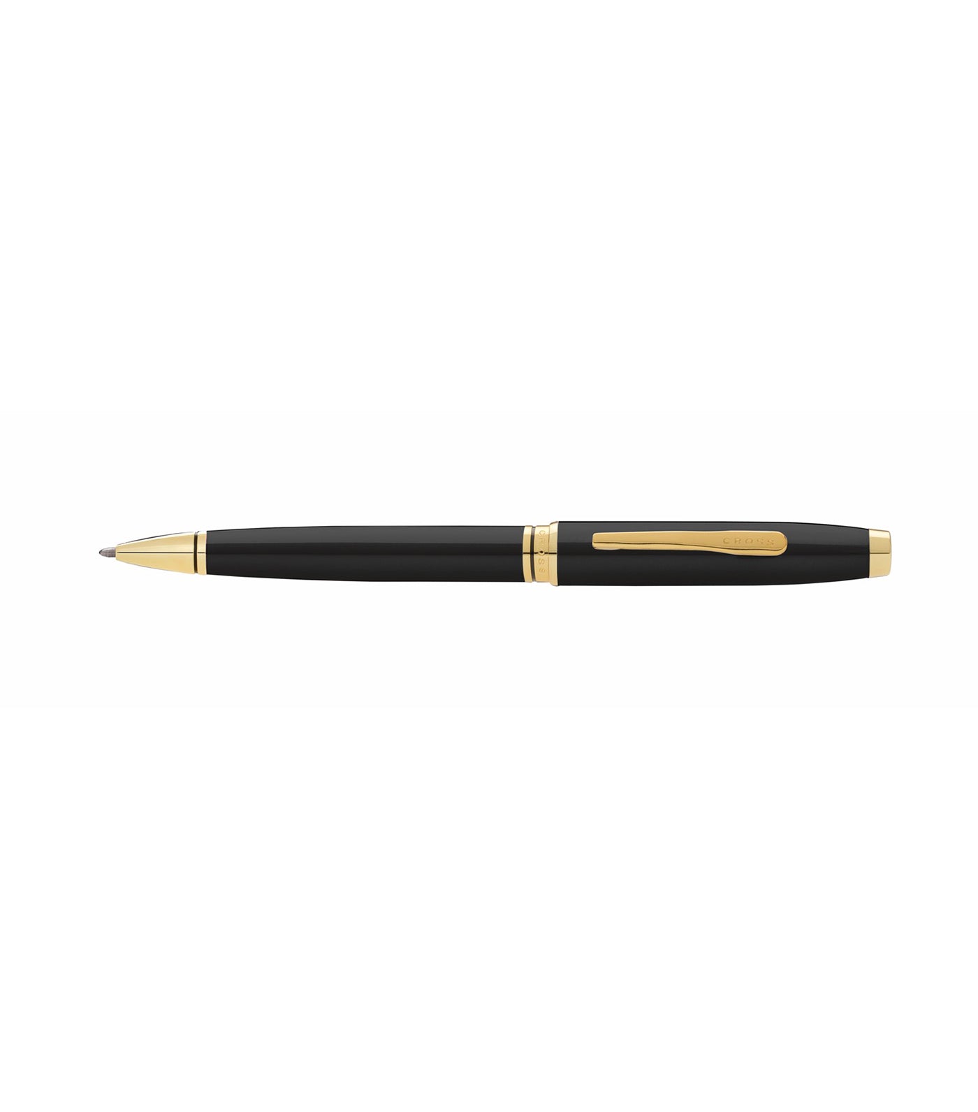 Coventry Black Lacquer with Gold Ballpoint Pen