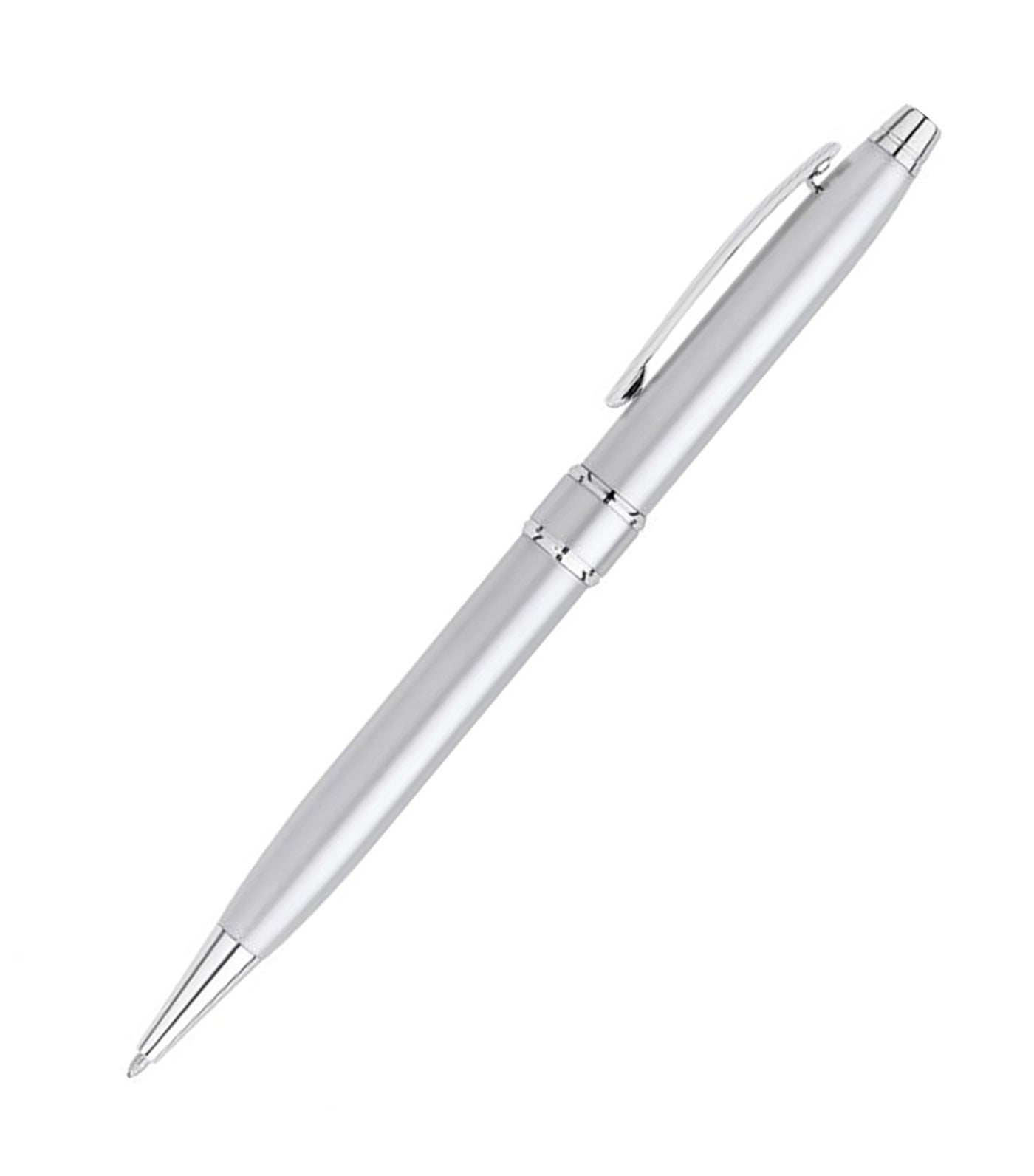 Stratford Satin Chrome Ballpoint Pen