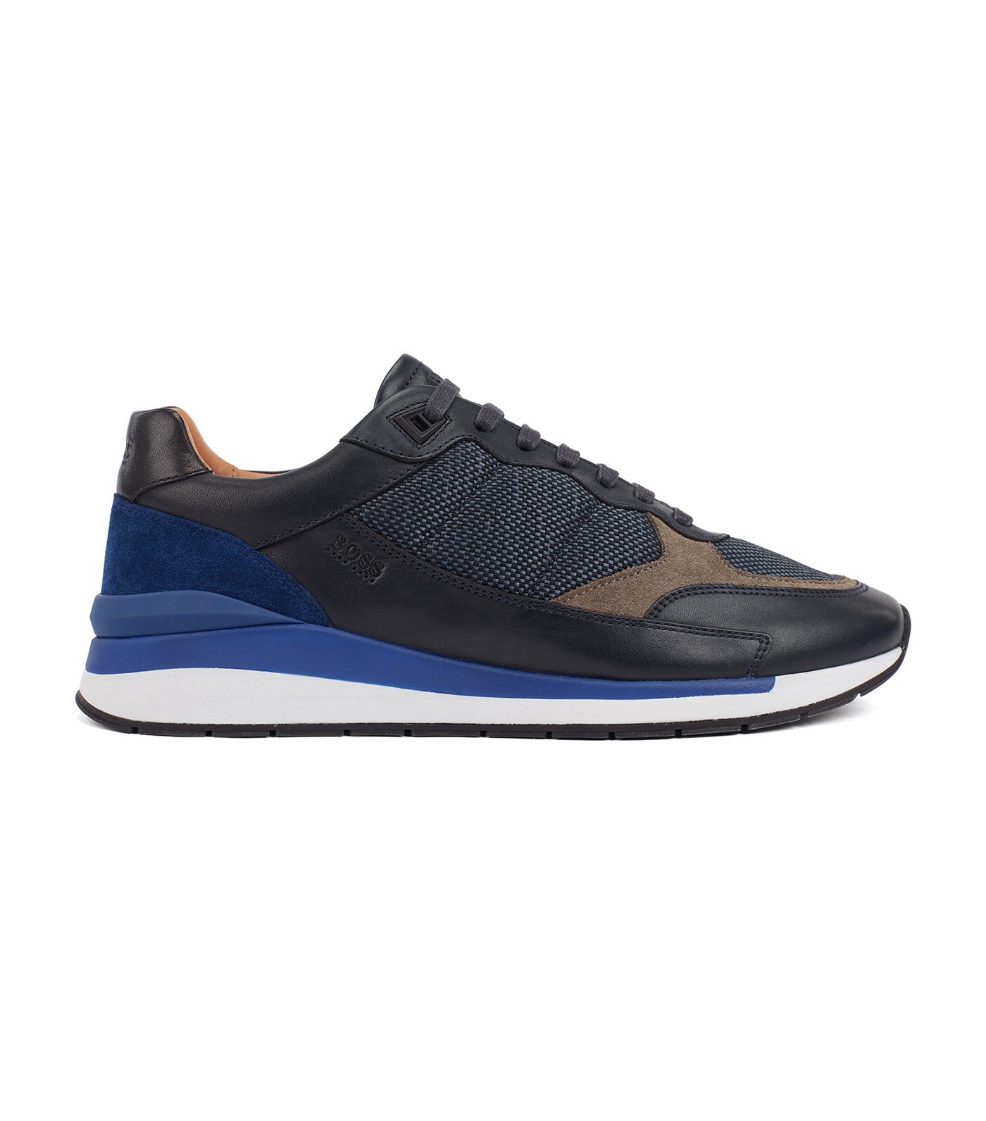 Running-Inspired Hybrid Trainers with Pop-Color Accents Open Blue