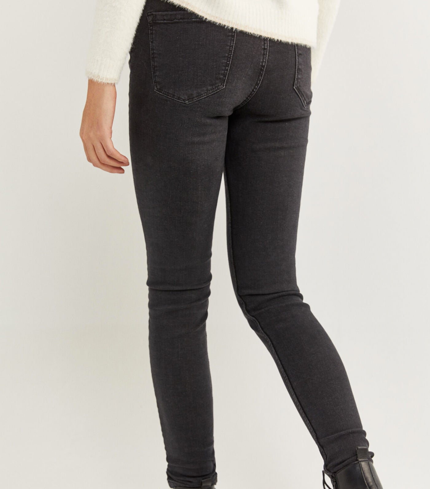 Sculpt Denim Trousers Black