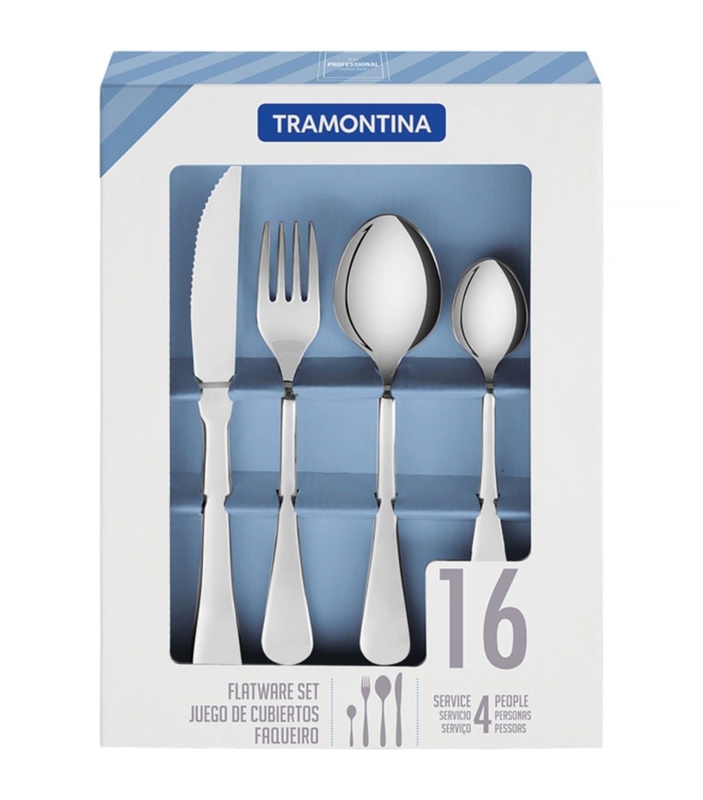 Zurique 16-Piece Cutlery Set