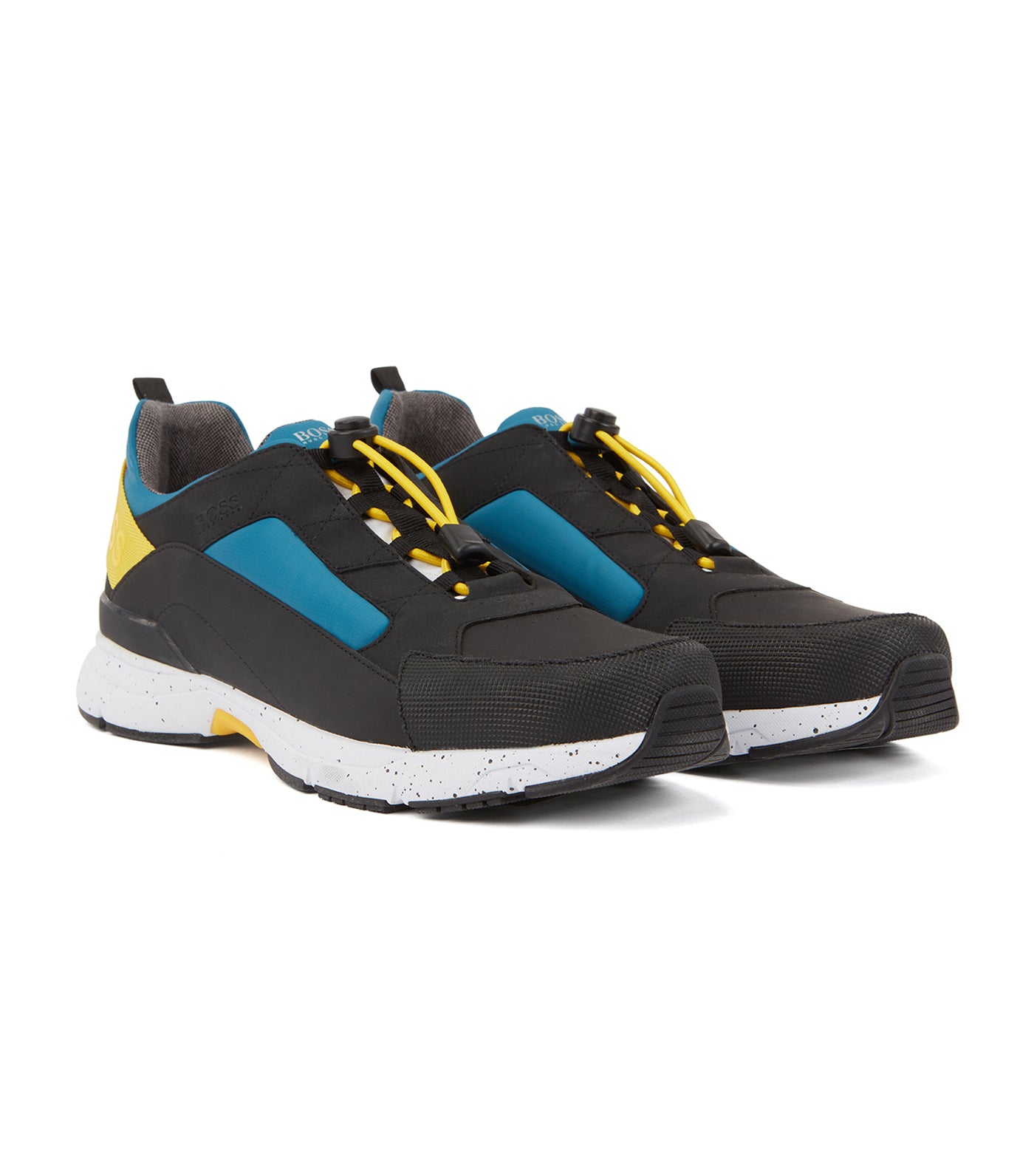 Chunky Sneakers with Hybrid Uppers Aqua