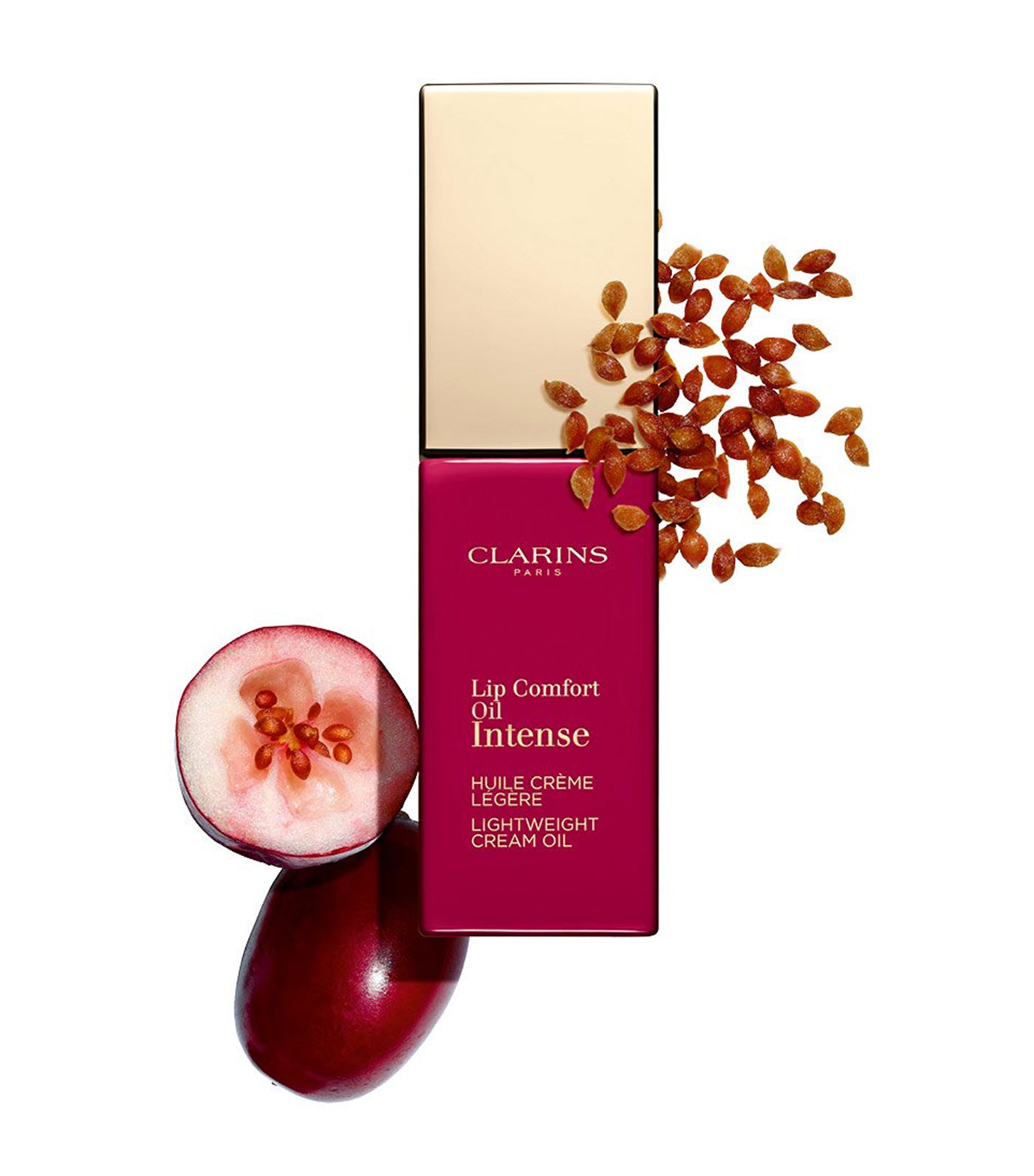 Clarins Lip Comfort Oil Intense fuchsia