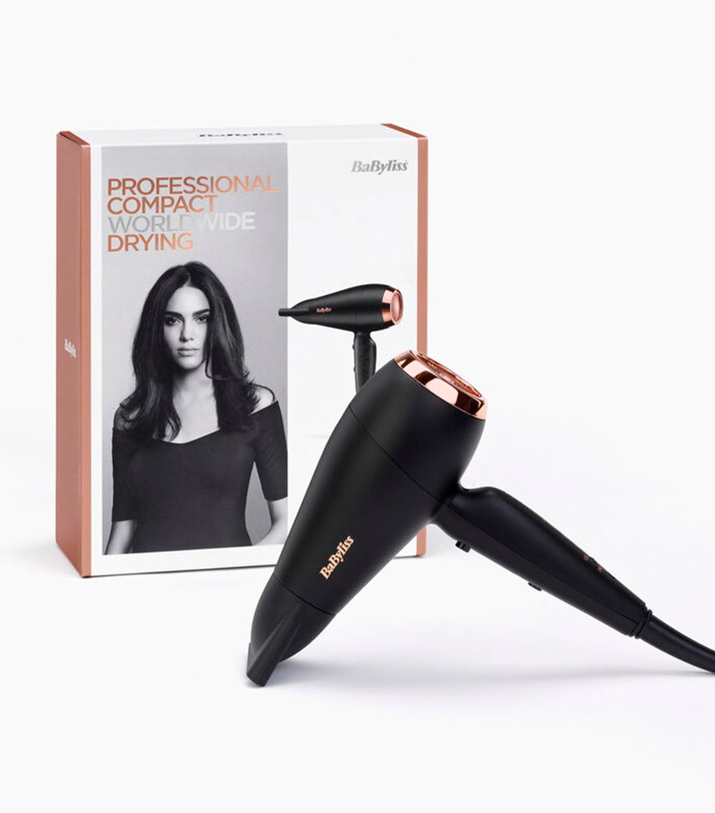 Babyliss Pro Ionic and Nano Titanium Compact Hair Dryer BNT5550C | Fabove.ca