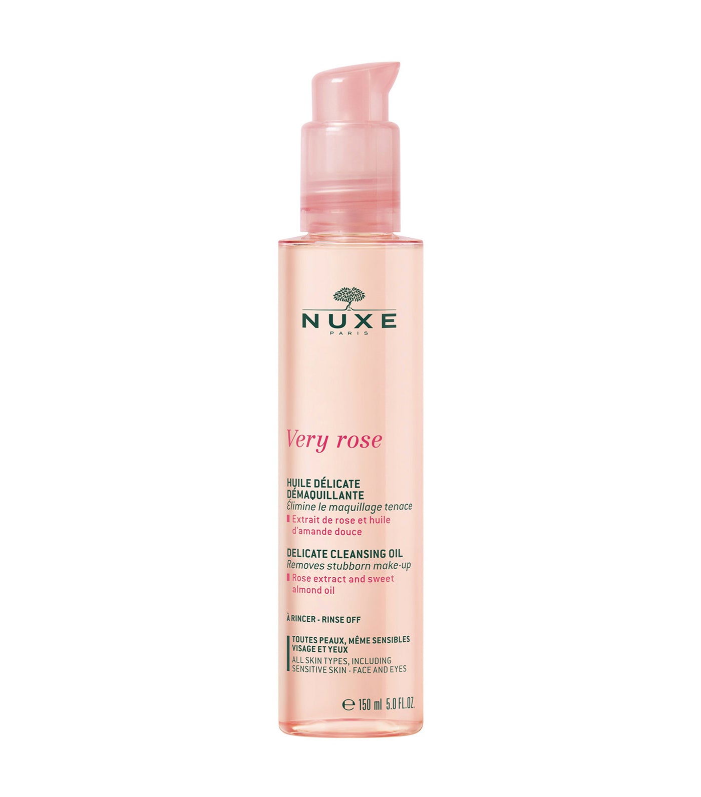 Nuxe Very Rose Delicate Cleansing Oil