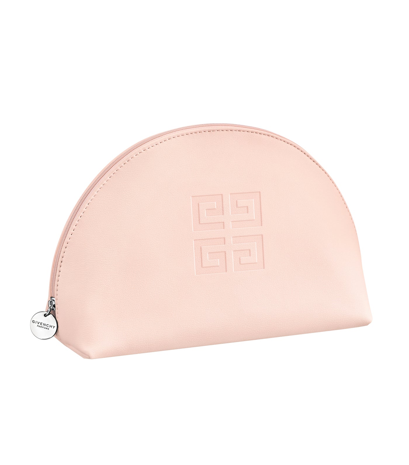 Nude Pink Half Moon Makeup Pouch