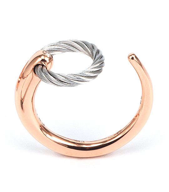 Infinity Zen Ring Rose Gold