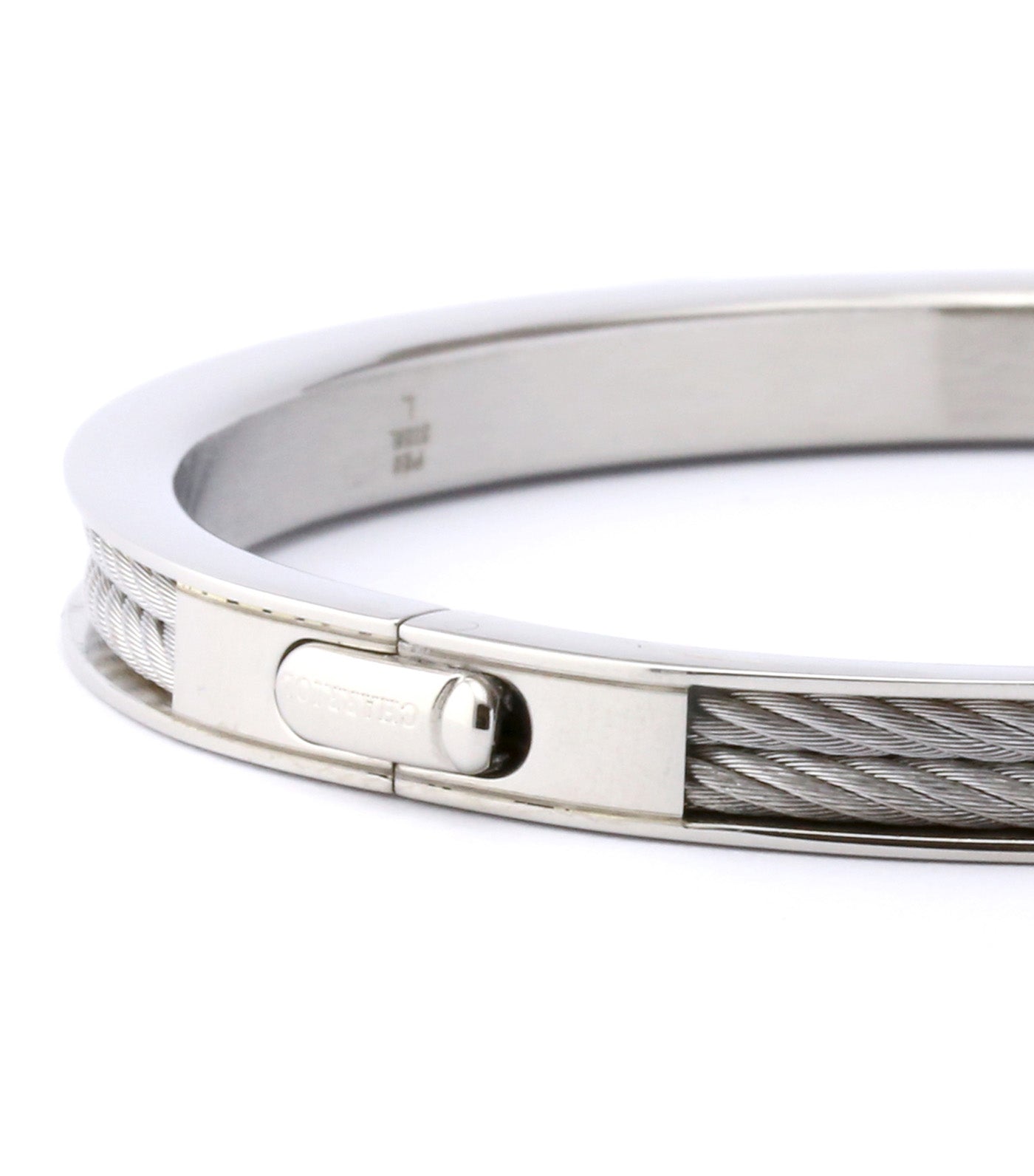 Forever Bangle Thin Silver