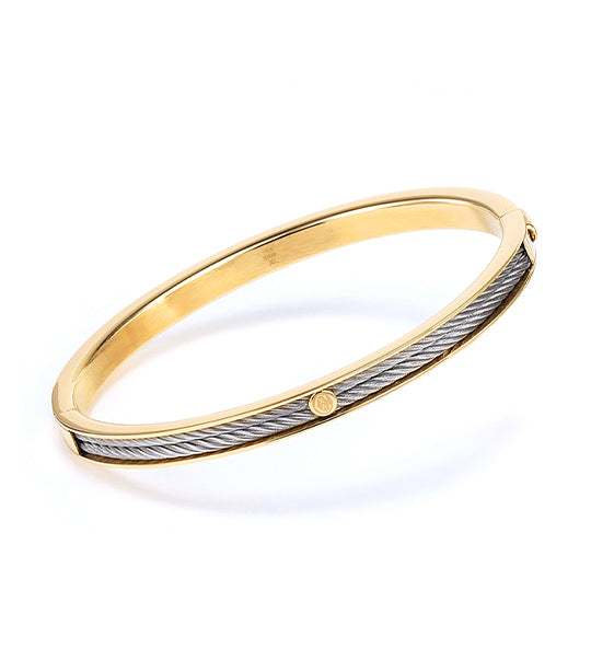 Forever Bangle Yellow Gold