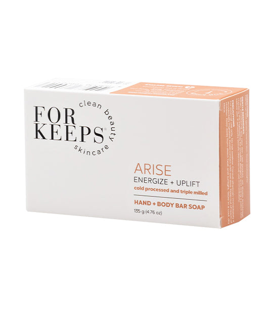 For Keeps Clean Beuty Skincare ARISE Hand + Body Bar Soap - 135g