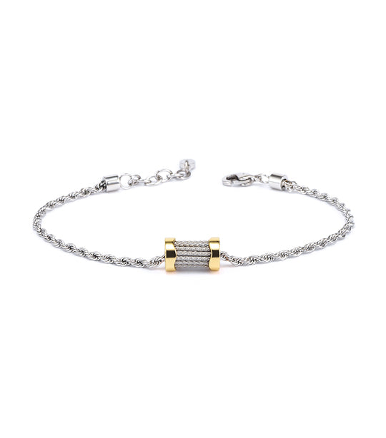 Forever Waves Charms Bracelet Rose Gold