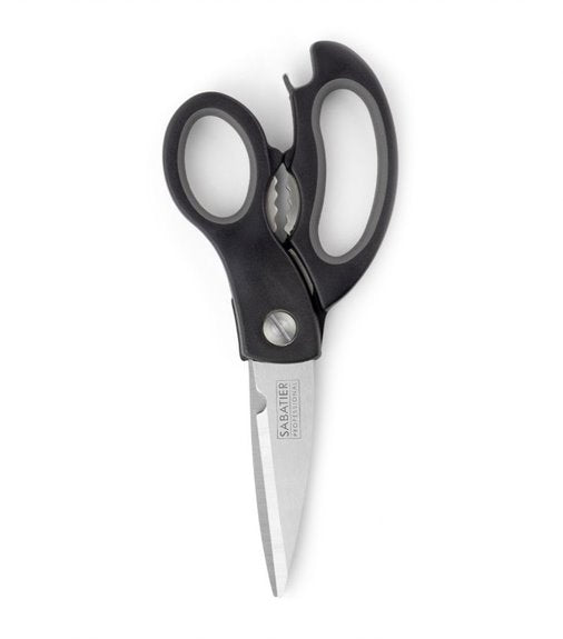 sabatier professional heavy duty 23cm serrated shears scissors