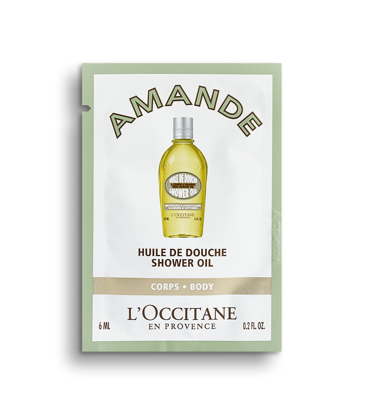L'Occitane Free 6ML Almond Shower Oil Packet
