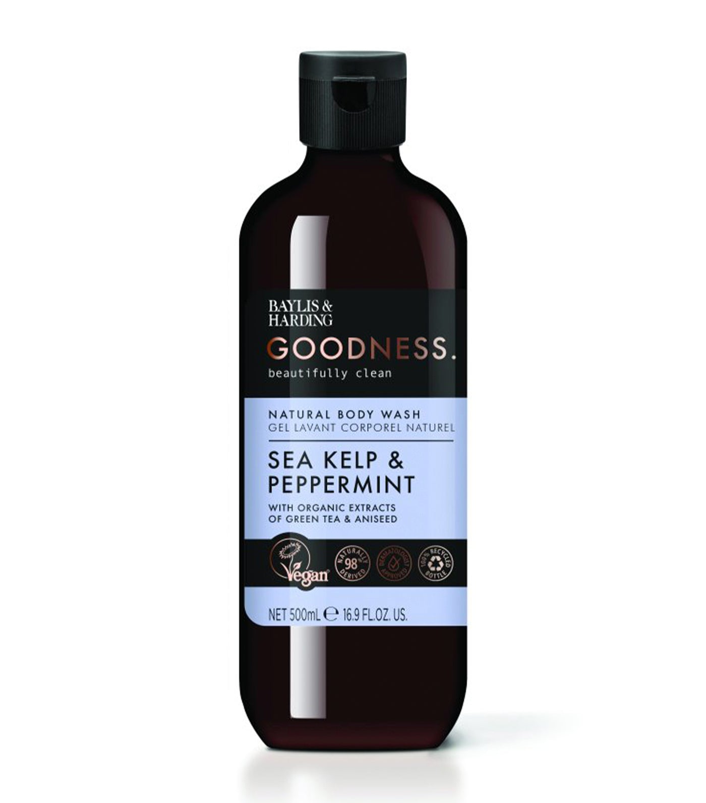 Goodness Sea Kelp & Peppermint Body Wash