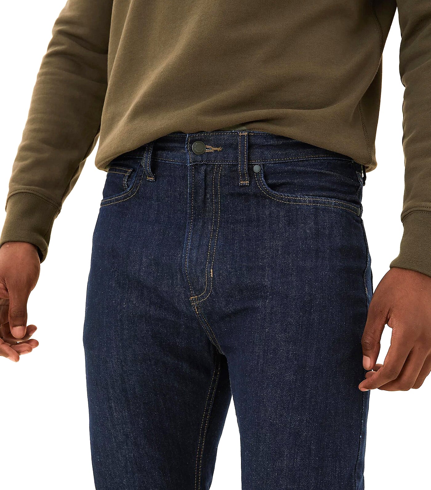 Pure Cotton Regular Fit Jeans Dark Indigo