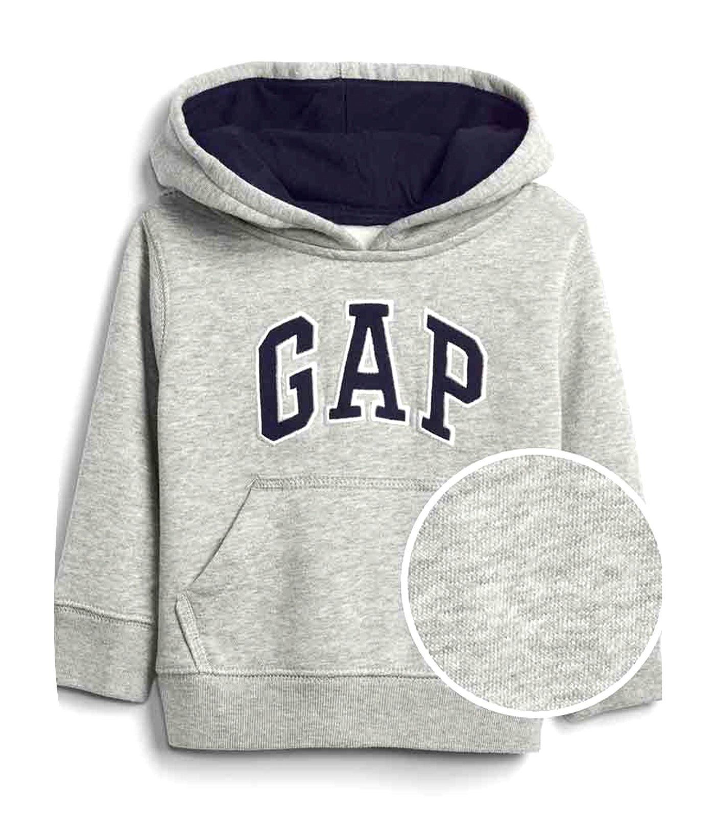Toddler Gap Logo Hoodie - Heather Grey