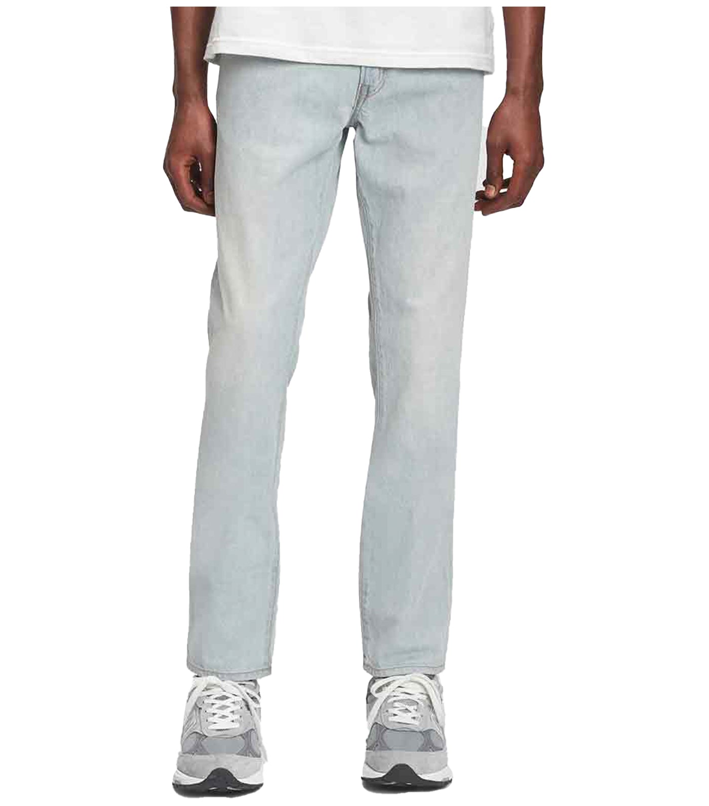 Mid Rise Slim Jeans with Washwell Light Wash