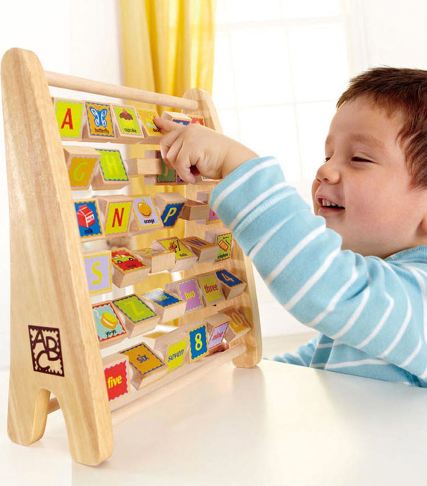 hape alphabet abacus