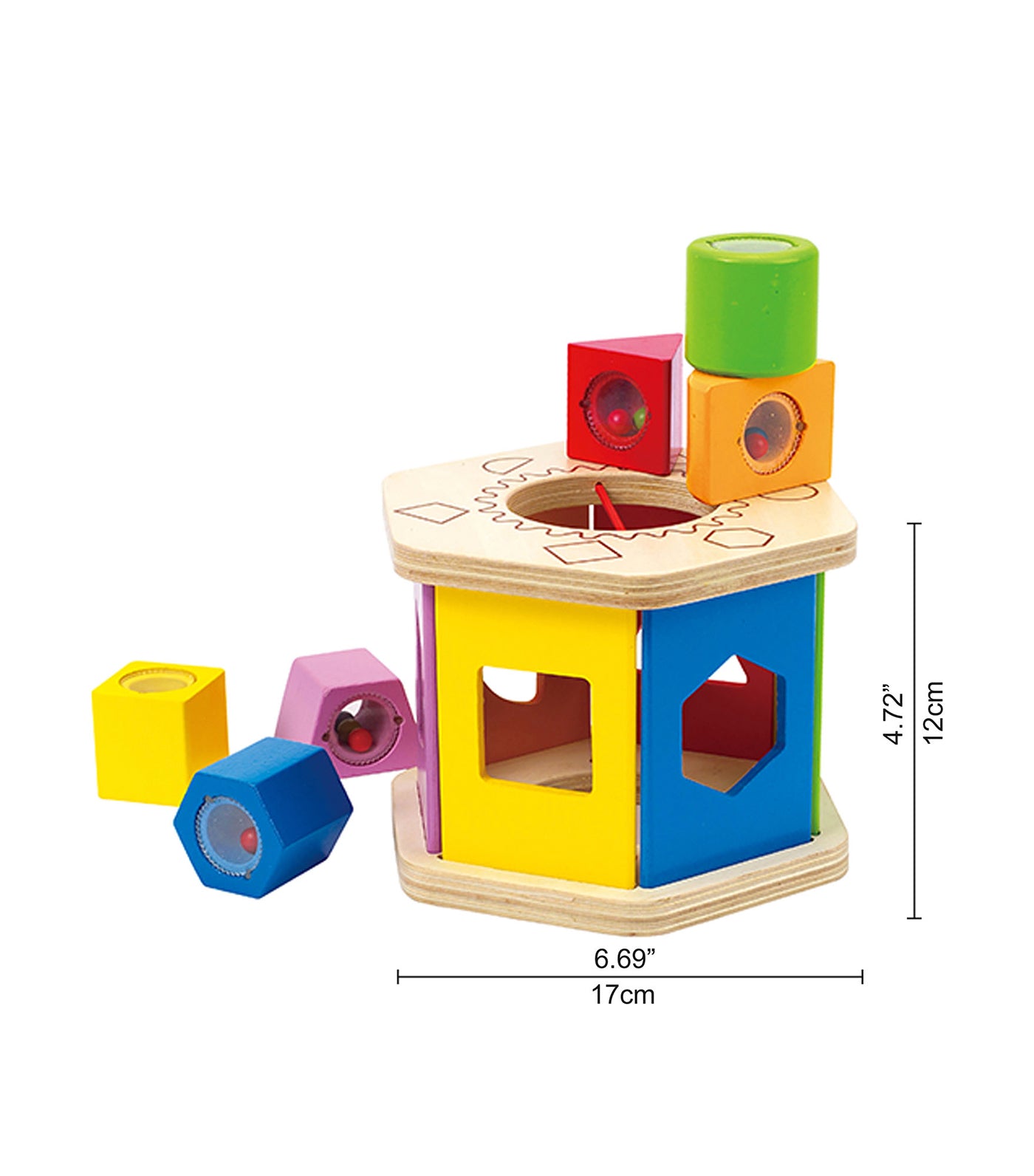 hape shake and match shaper sorter