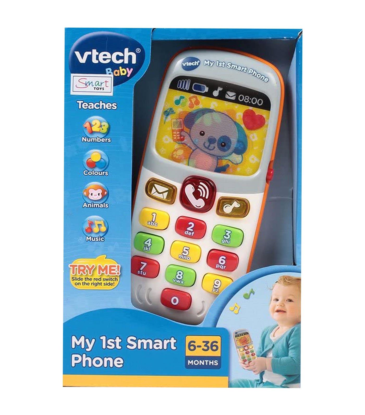 Vtech smart hot sale phone toy