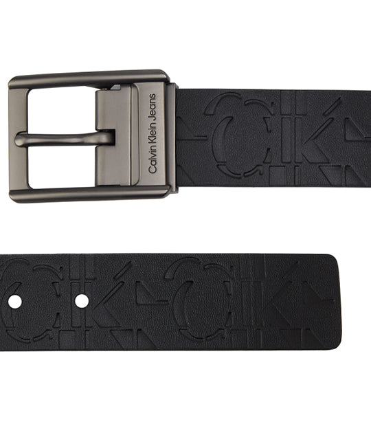 Pin Buckle Reversible Belt Black