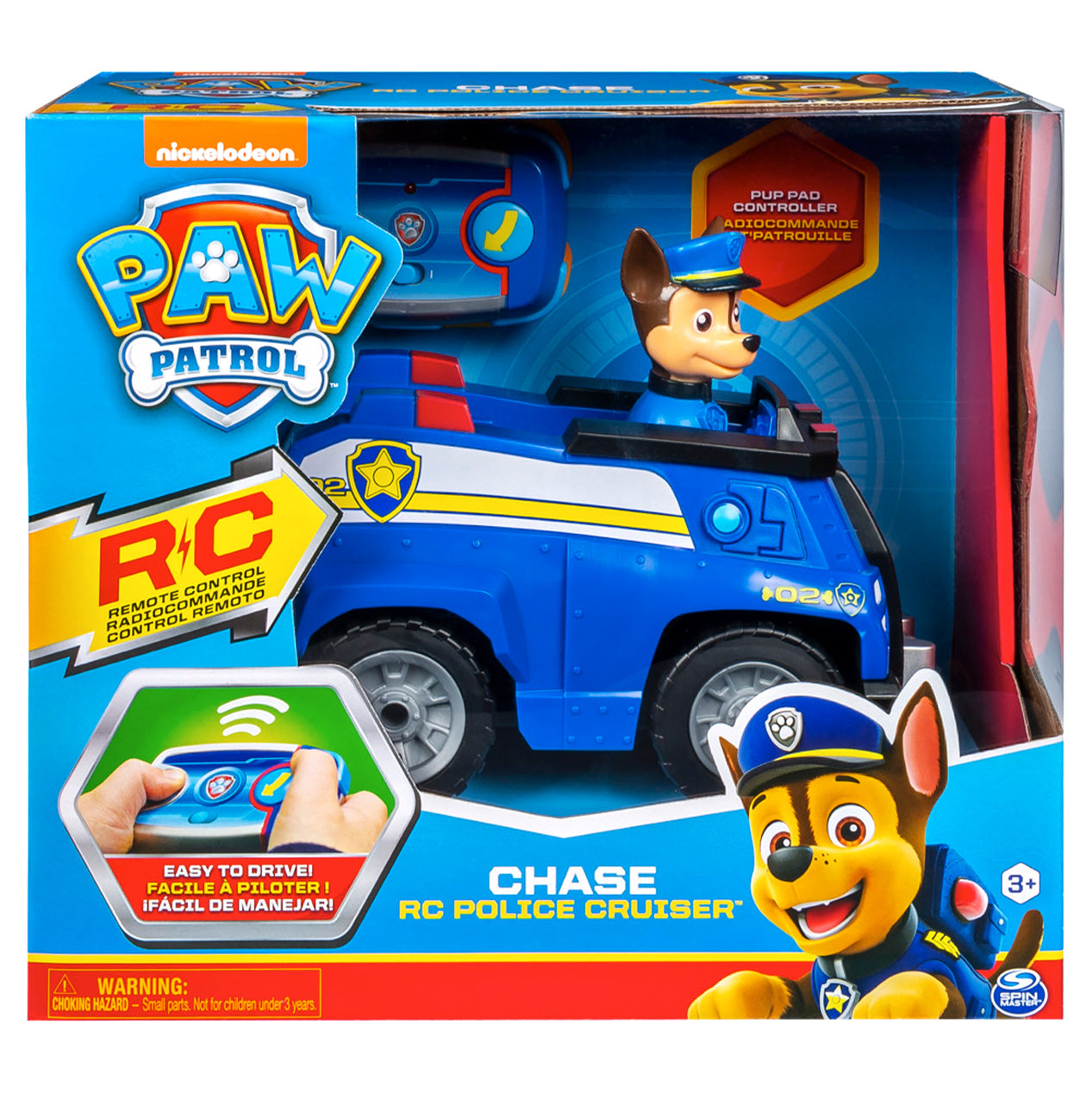 PAW Patrol Chase RC Police Cruiser 
