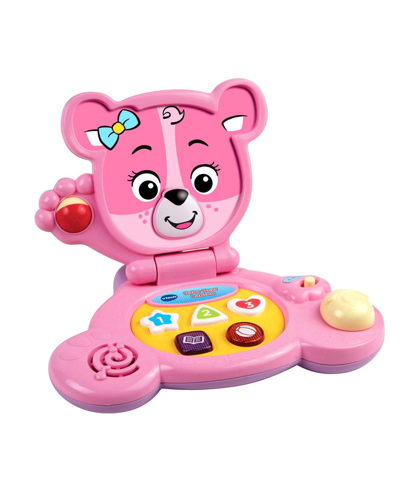 vtech baby bear laptop - pink