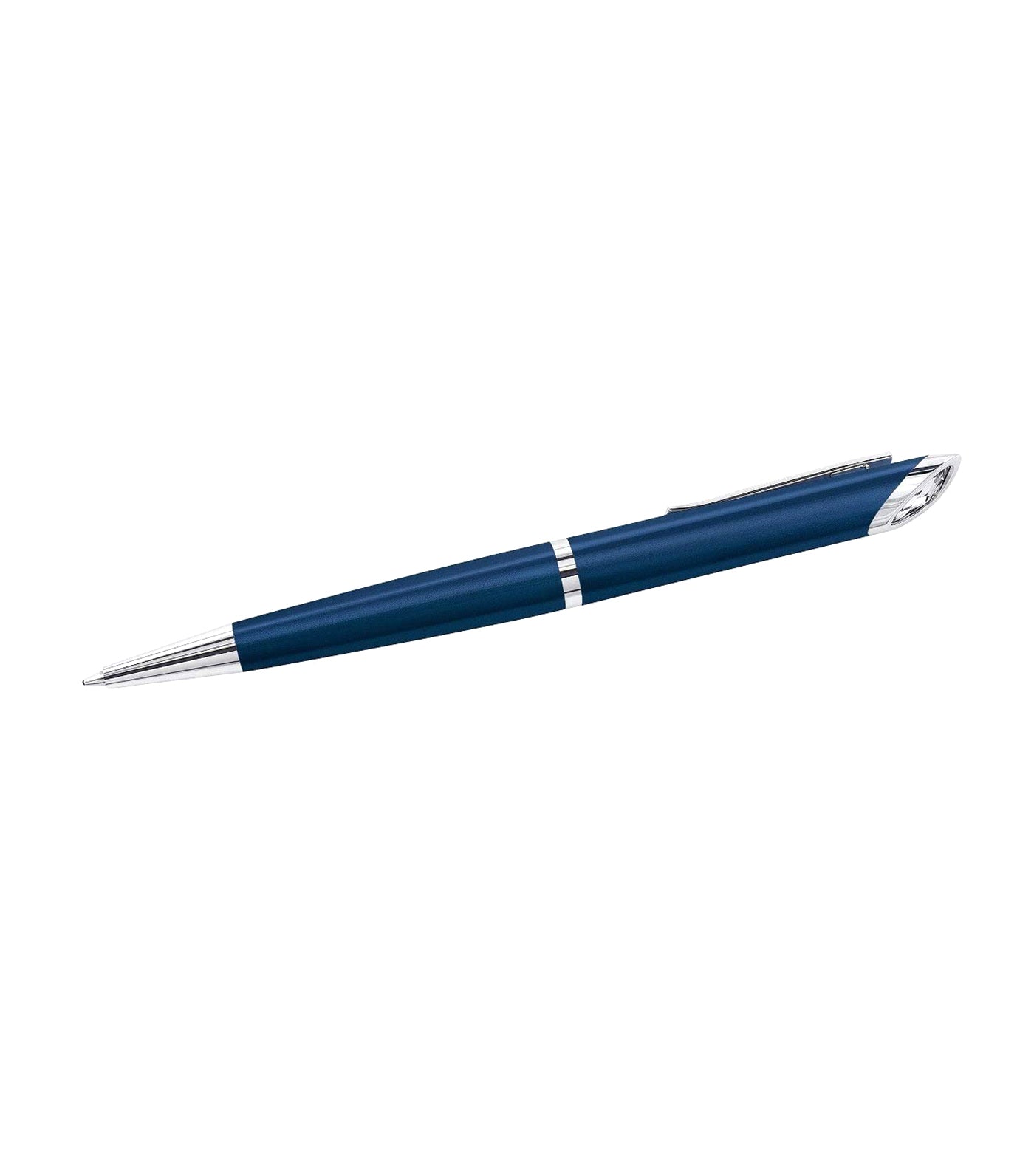 swarovski crystal starlight ballpoint pen, dark blue