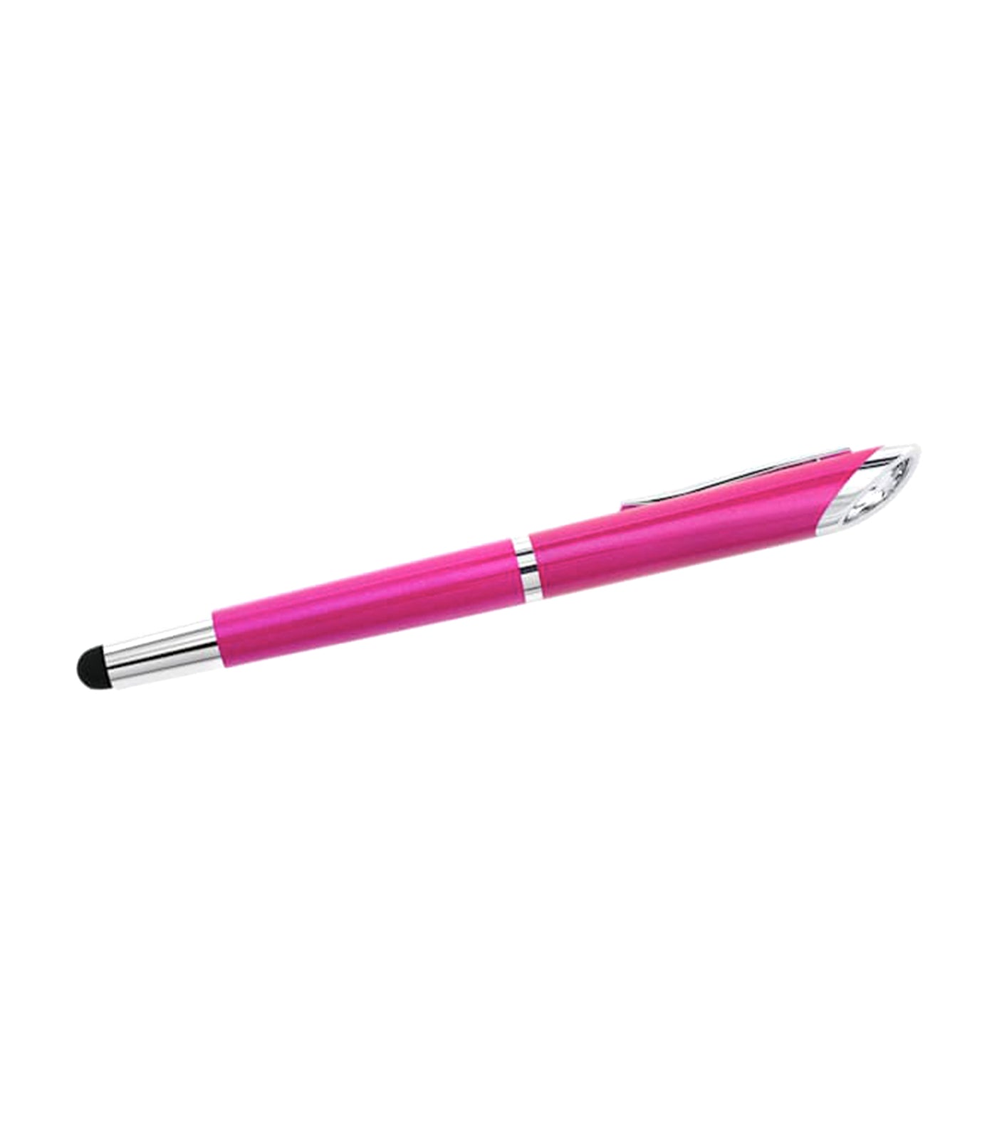 swarovski crystal starlight stylus ballpoint pen, fuchsia