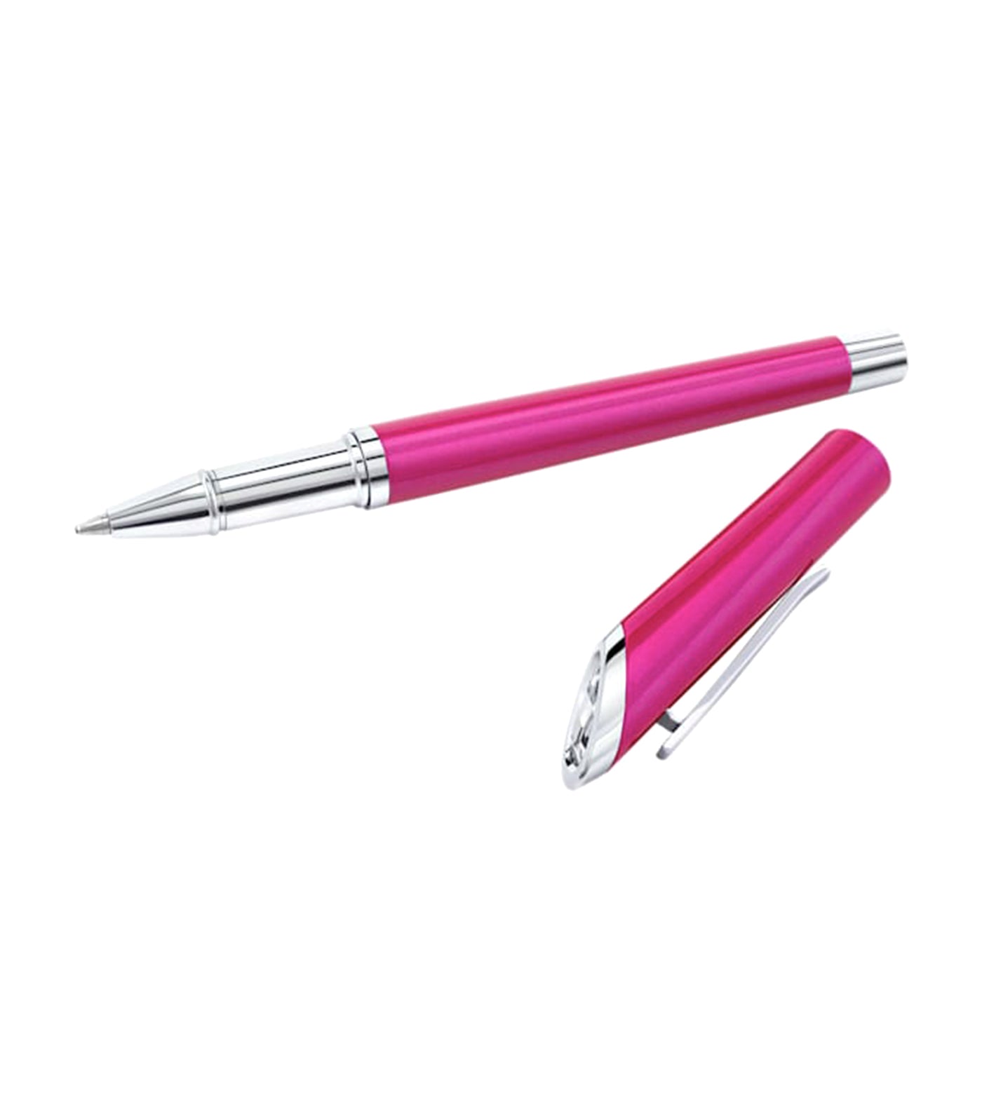 swarovski crystal starlight rollerball pen, fuchsia