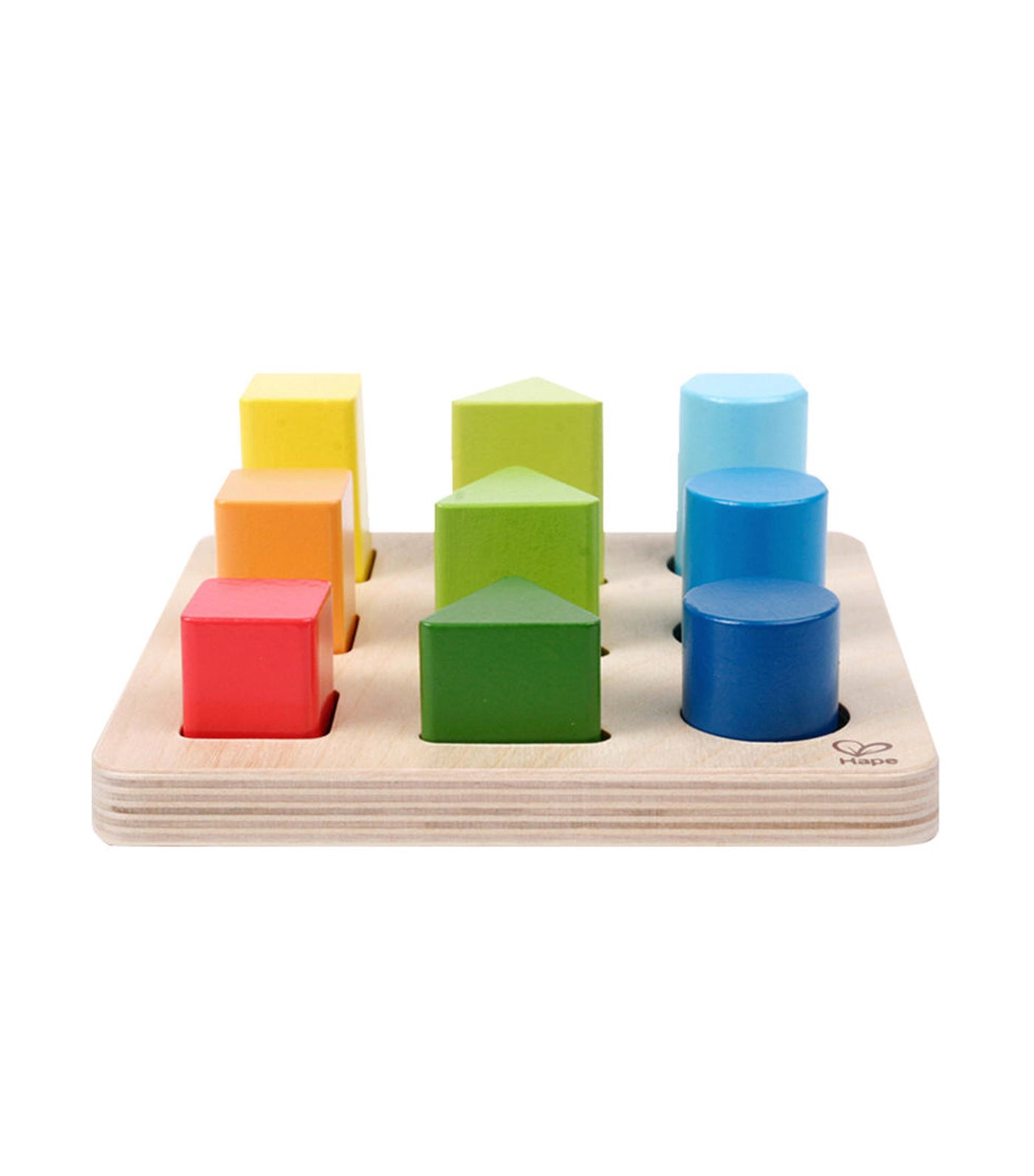 hape color and shape sorter