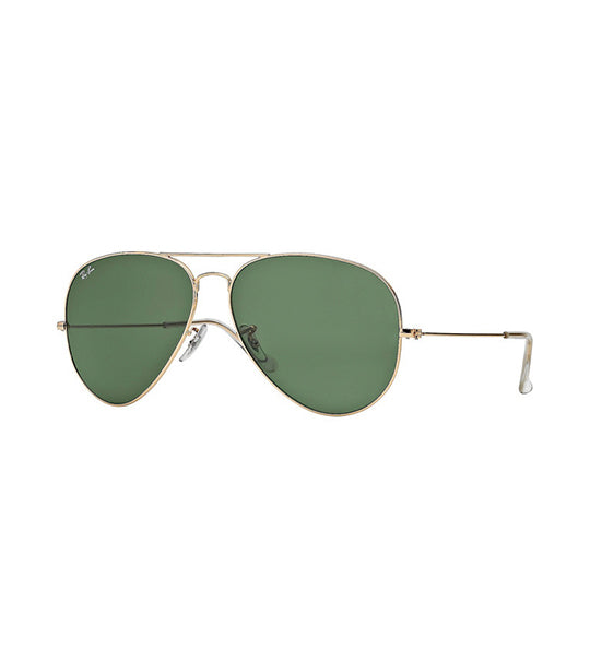 Aviator Classic Sunglasses 62 Green