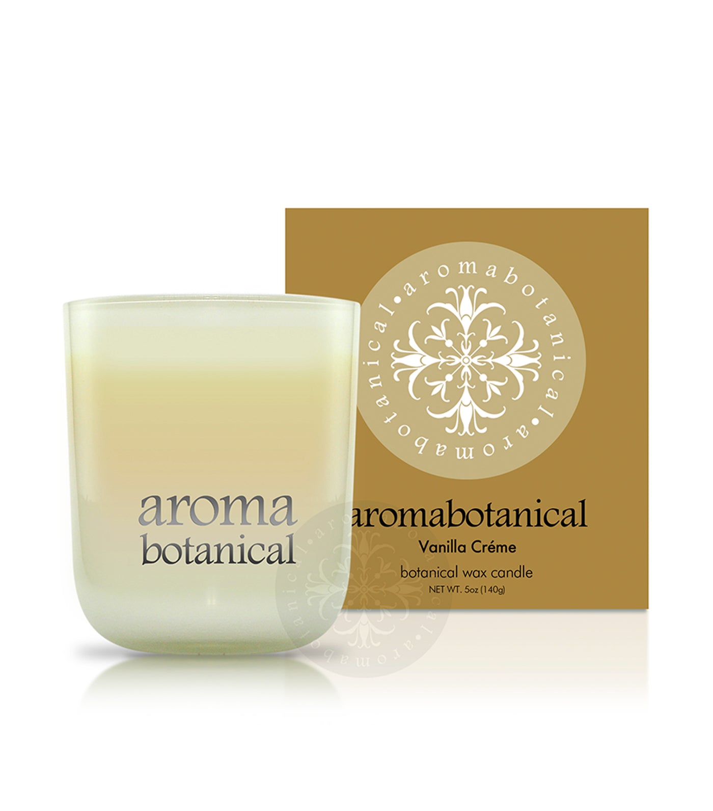 aromabotanical vanilla crème 140g candle