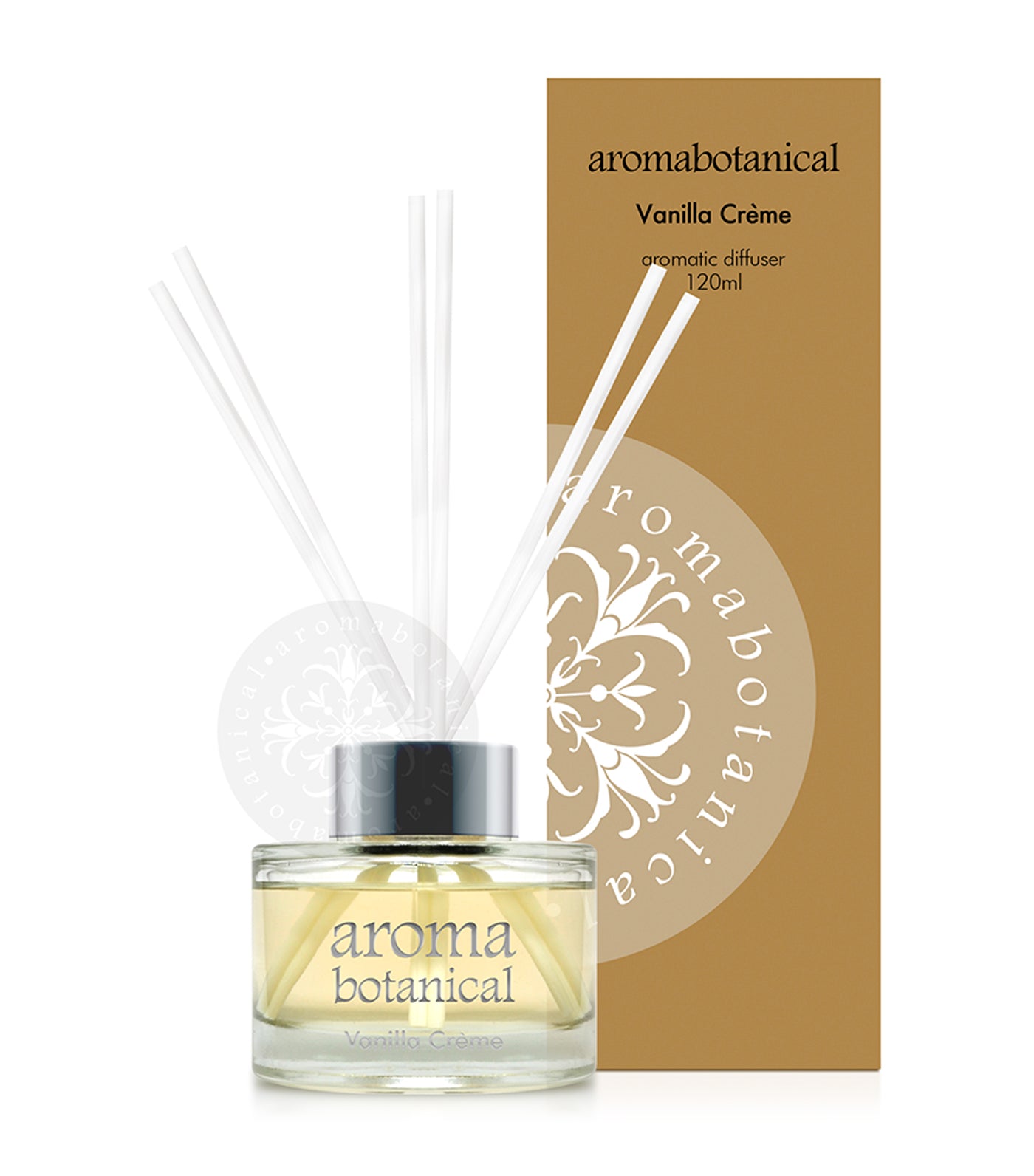 aromabotanical vanilla crème 120ml reed diffuser